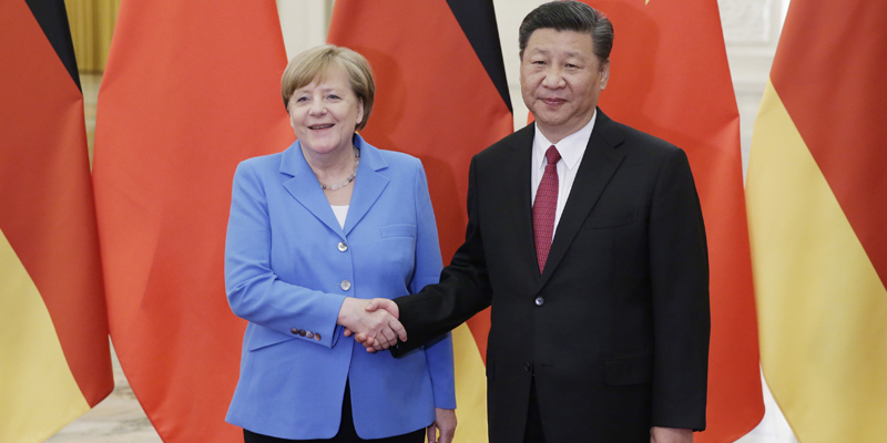 Xi Jinping,Angela Merkel